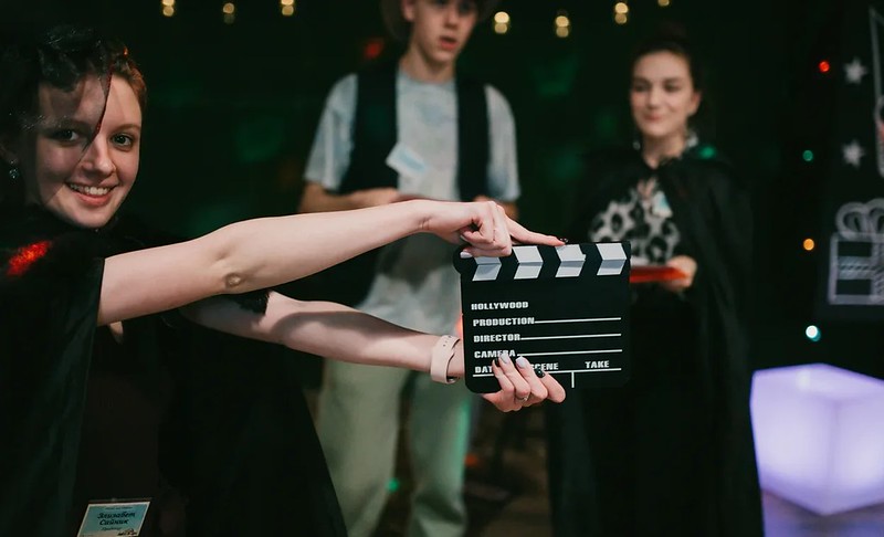 Городские огни и праздничное настроение в Хабаровске