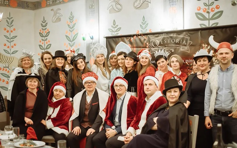 Тимбилдинг-активности на корпоративе на Новый год в Khabarovsk